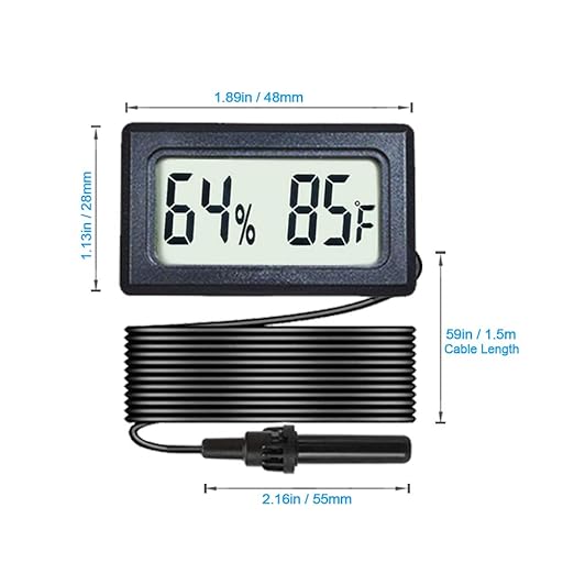 Digital Hygrometer for Cheese Cave